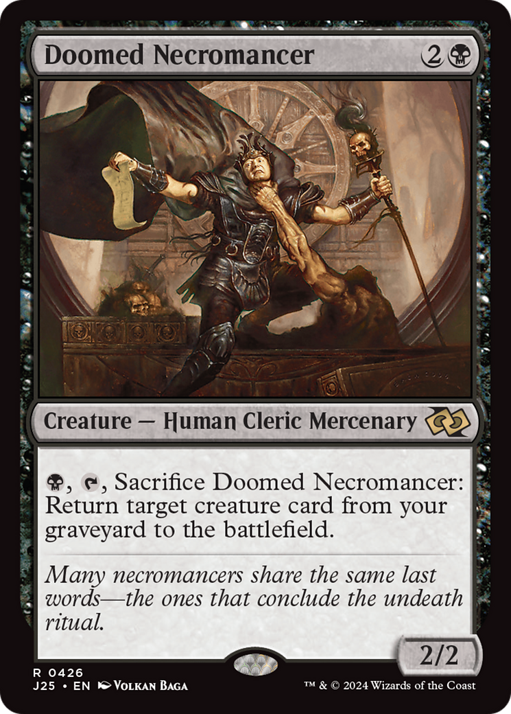 Doomed Necromancer [Foundations Jumpstart] | Boutique FDB TCG