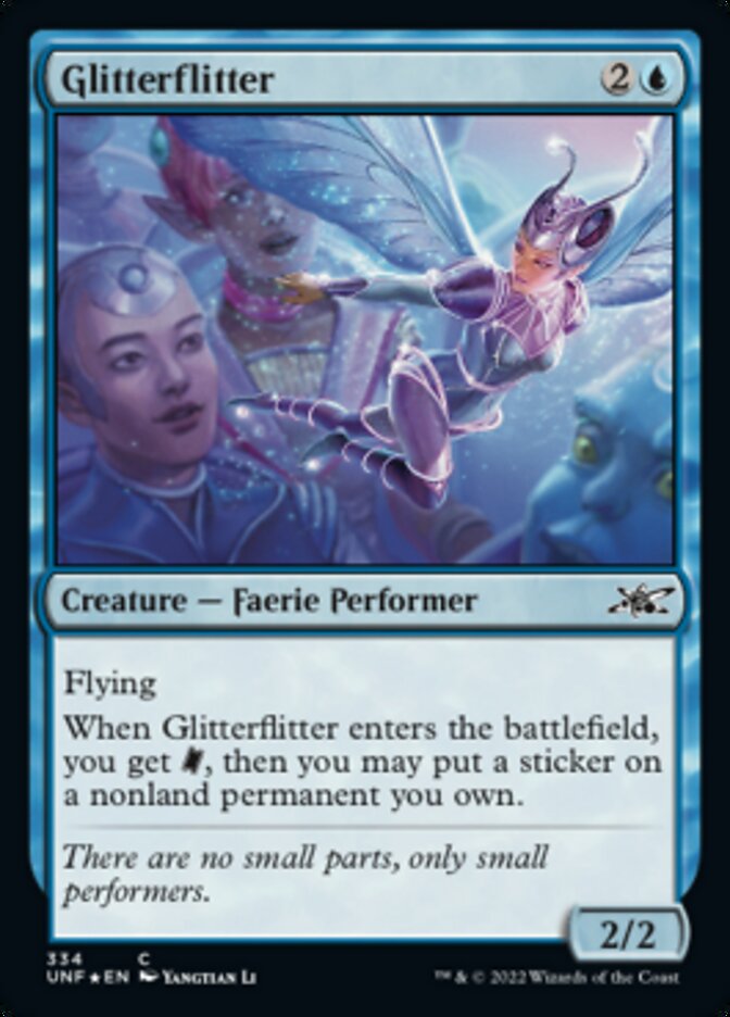 Glitterflitter (Galaxy Foil) [Unfinity] | Boutique FDB TCG