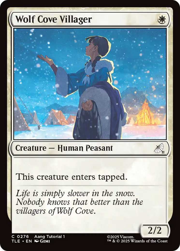 Wolf Cove Villager (0276) [Avatar: The Last Airbender: Eternal-Legal] | Boutique FDB TCG