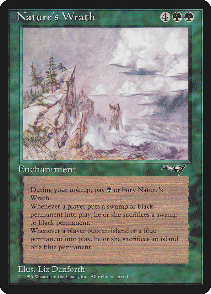 Nature's Wrath [Alliances] | Boutique FDB TCG