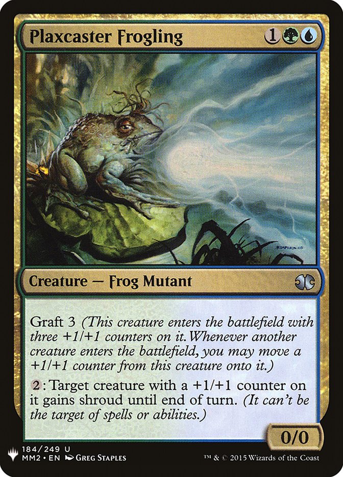 Plaxcaster Frogling [Mystery Booster] | Boutique FDB TCG