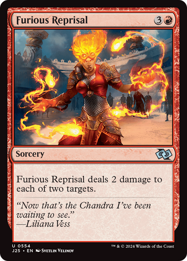 Furious Reprisal [Foundations Jumpstart] | Boutique FDB TCG