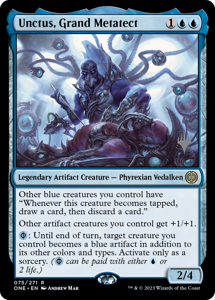 Unctus, Grand Metatect (Promo Pack) [Phyrexia: All Will Be One Promos] | Boutique FDB TCG