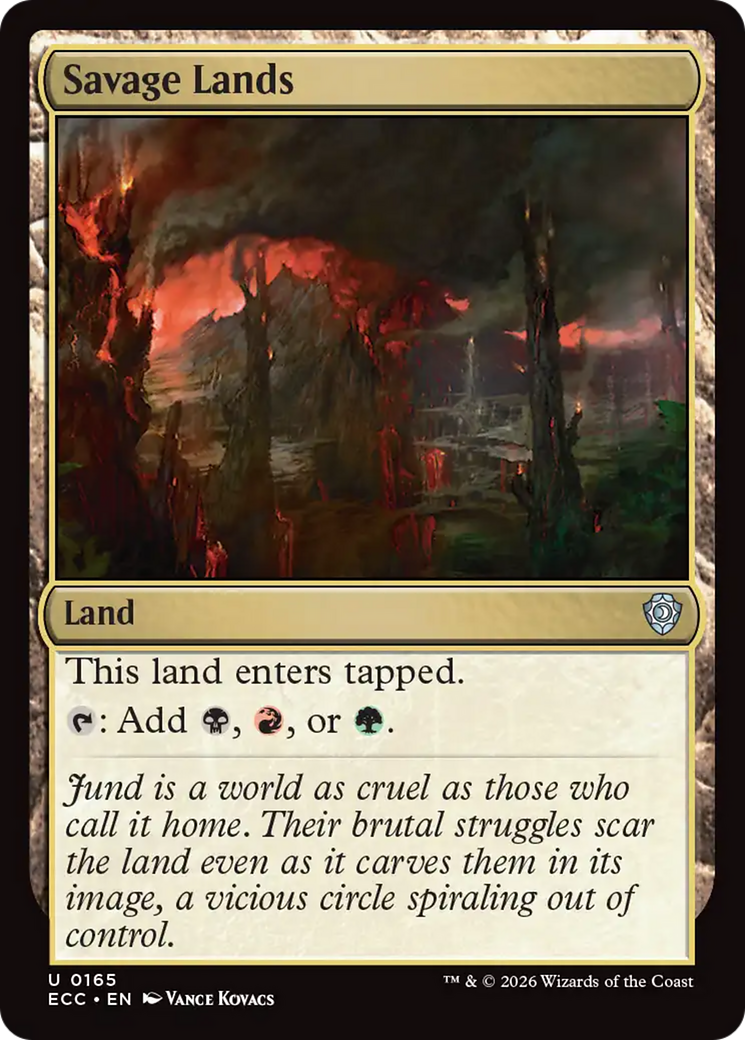 Savage Lands [Lorwyn Eclipsed Commander] | Boutique FDB TCG
