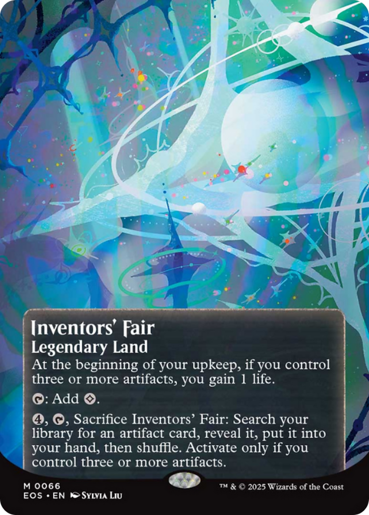 Inventors' Fair (0066) (Borderless) [Edge of Eternities: Stellar Sights] | Boutique FDB TCG