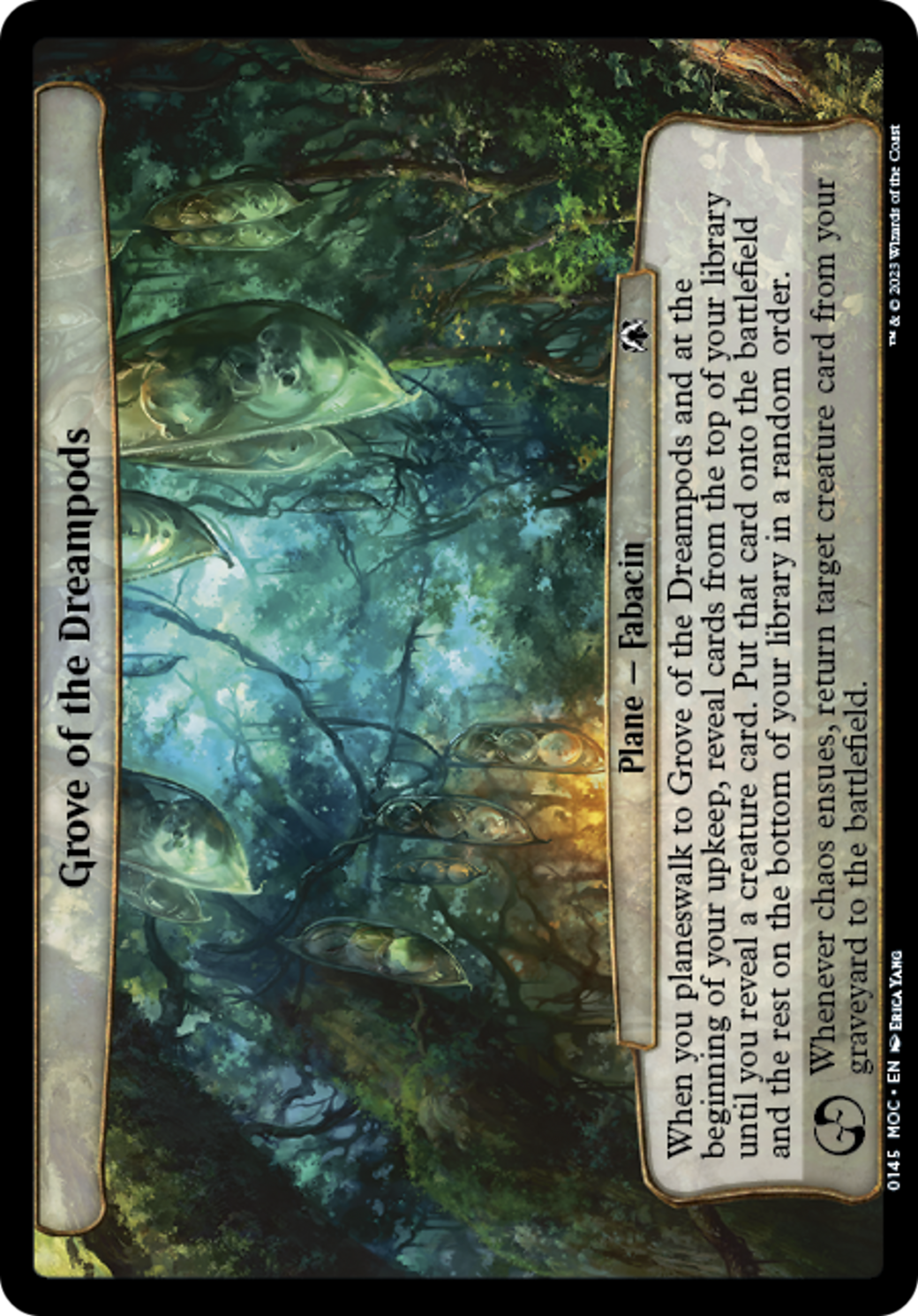 Grove of the Dreampods [March of the Machine Commander] | Boutique FDB TCG