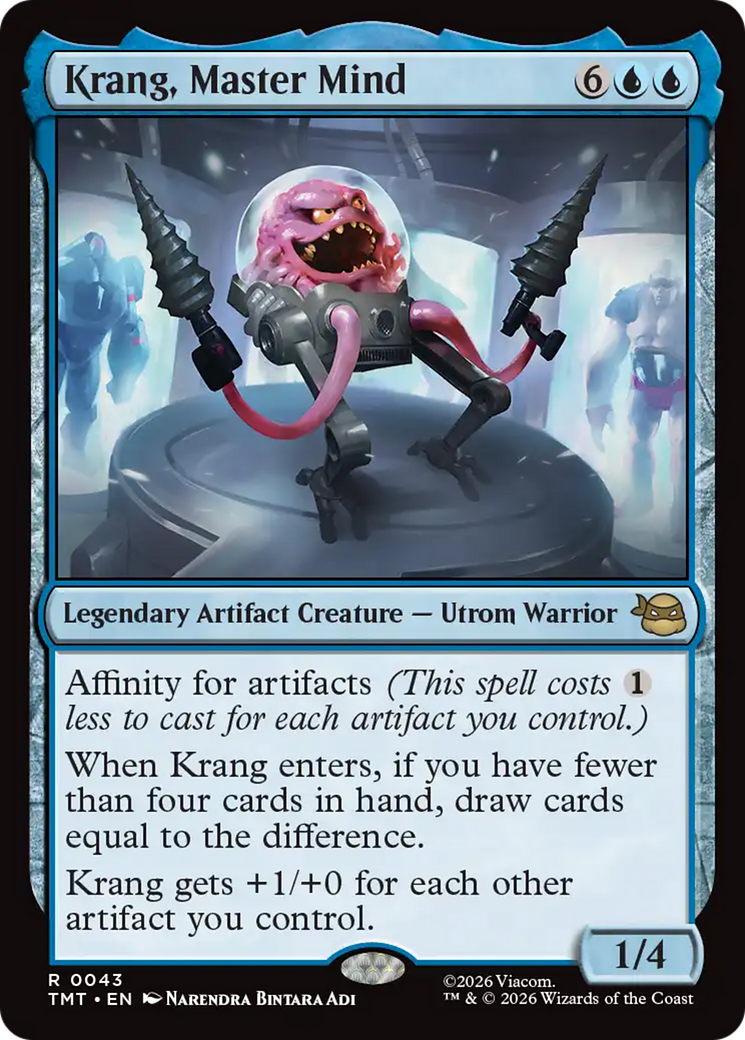 Krang, Master Mind [Teenage Mutant Ninja Turtles] | Boutique FDB TCG