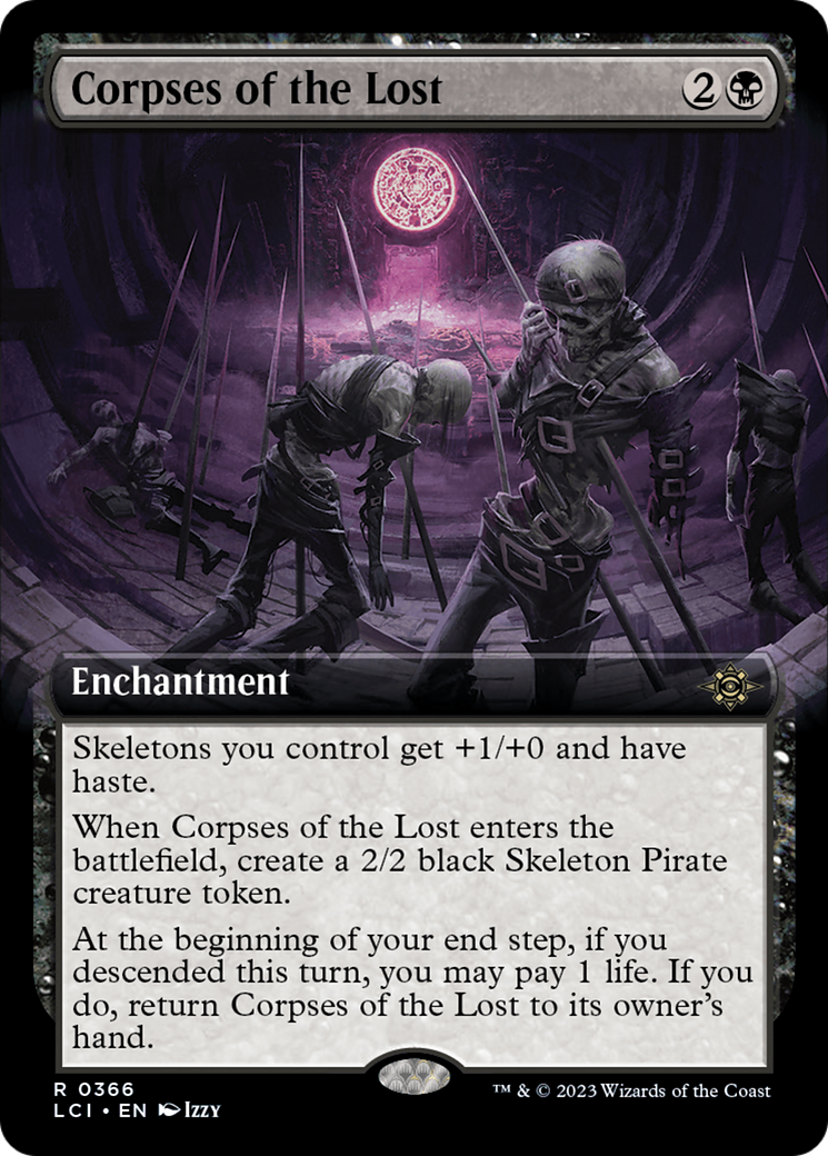Corpses of the Lost (Extended Art) [The Lost Caverns of Ixalan] | Boutique FDB TCG