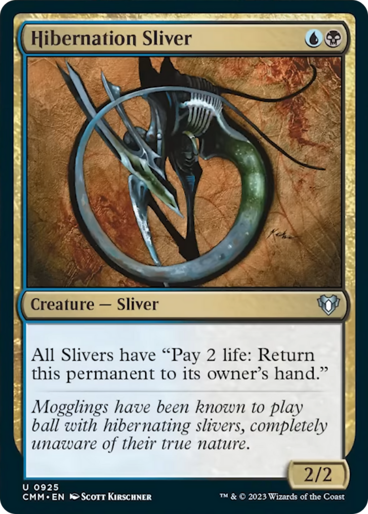 Hibernation Sliver [Commander Masters] | Boutique FDB TCG
