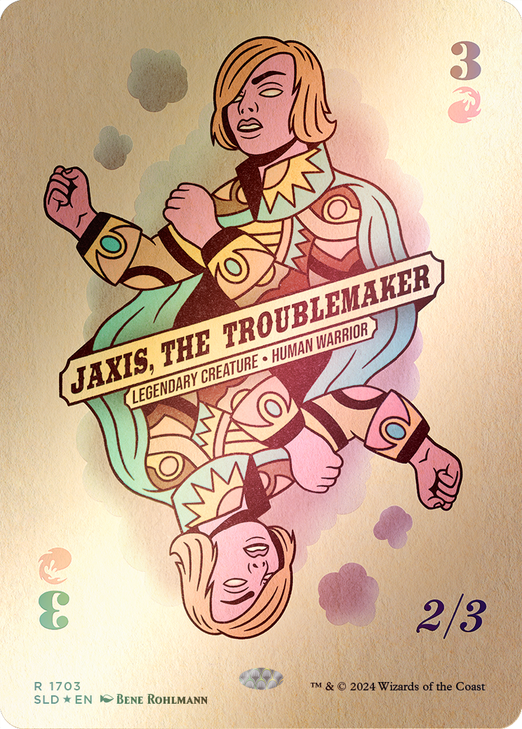 Jaxis, the Troublemaker (Rainbow Foil) [Secret Lair Drop Series] | Boutique FDB TCG