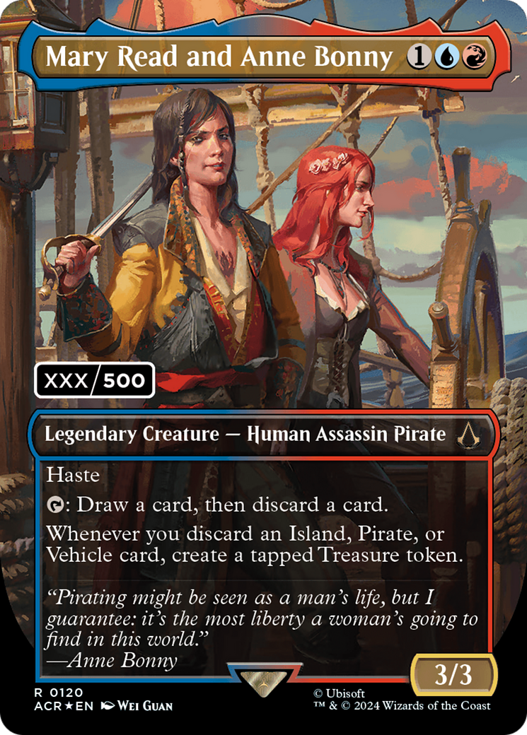 Mary Read and Anne Bonny (English) (Serial Numbered) [Assassin's Creed] | Boutique FDB TCG