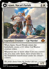 Ajani, Nacatl Pariah // Ajani, Nacatl Avenger [Modern Horizons 3] | Boutique FDB TCG