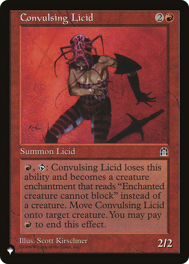 Convulsing Licid [The List] | Boutique FDB TCG