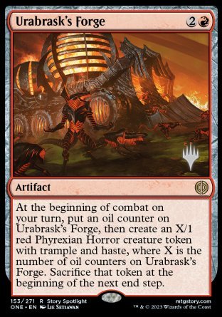 Urabrask's Forge (Promo Pack) [Phyrexia: All Will Be One Promos] | Boutique FDB TCG
