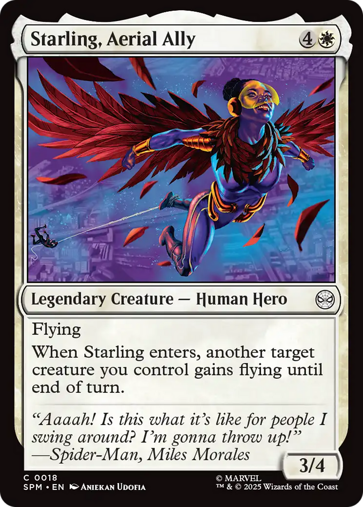 Starling, Aerial Ally [Marvel's Spider-Man] | Boutique FDB TCG