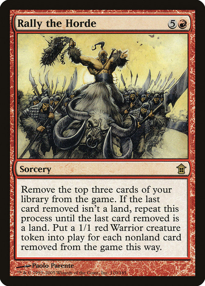 Rally the Horde [Saviors of Kamigawa] | Boutique FDB TCG