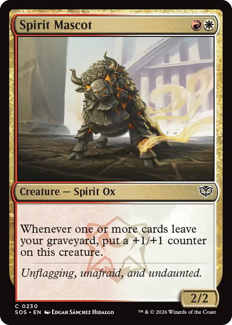 Spirit Mascot [Secrets of Strixhaven] | Boutique FDB TCG