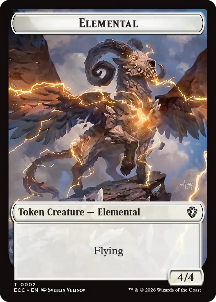 Copy // Elemental (0002) Double-Sided Token [Lorwyn Eclipsed Tokens] | Boutique FDB TCG