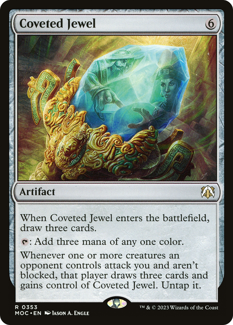 Coveted Jewel (Ripple Foil) [Modern Horizons 3 Commander] | Boutique FDB TCG
