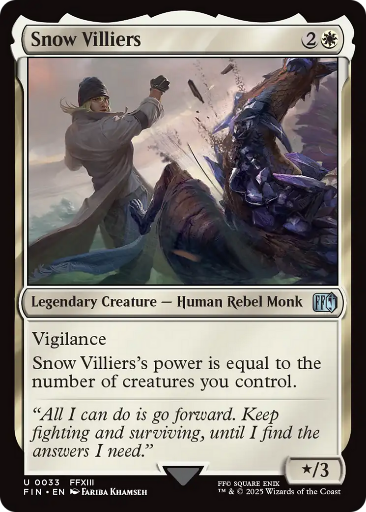 Snow Villiers [FINAL FANTASY] | Boutique FDB TCG