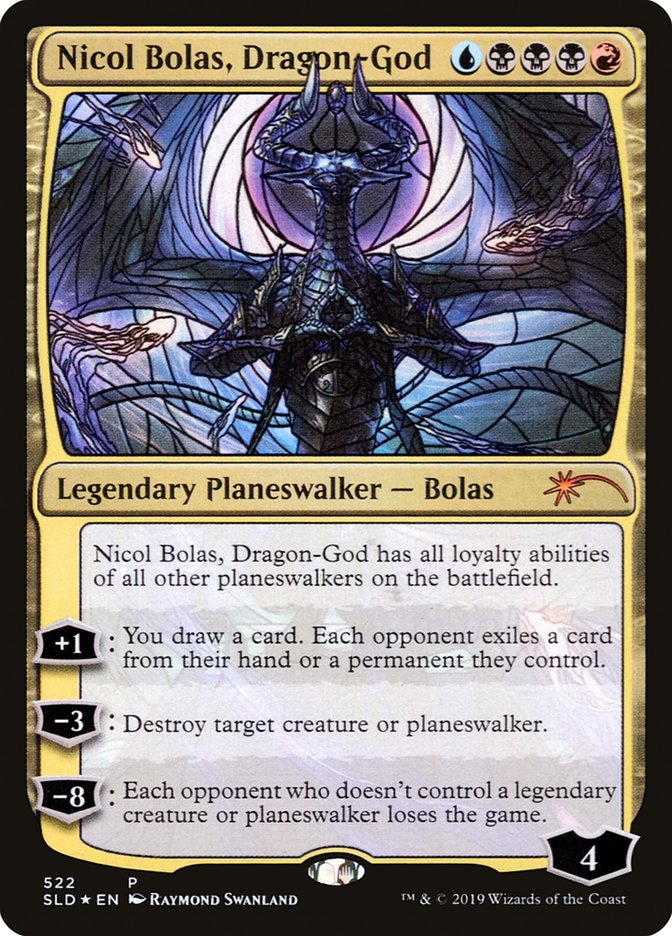 Nicol Bolas, Dragon-God (Stained Glass) [Secret Lair Drop Promos] | Boutique FDB TCG