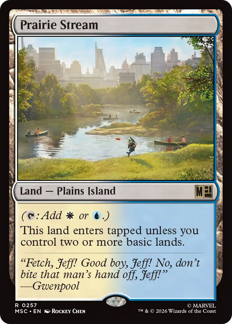 Prairie Stream [Marvel Super Heroes Commander] | Boutique FDB TCG