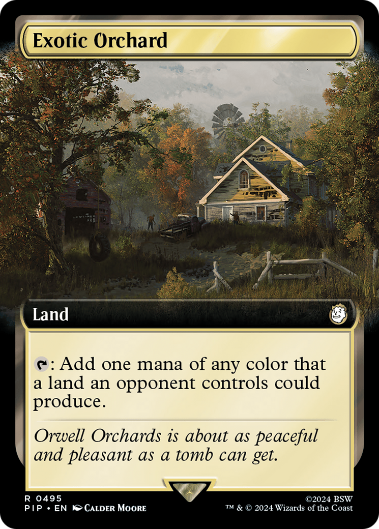 Exotic Orchard (Extended Art) [Fallout] | Boutique FDB TCG