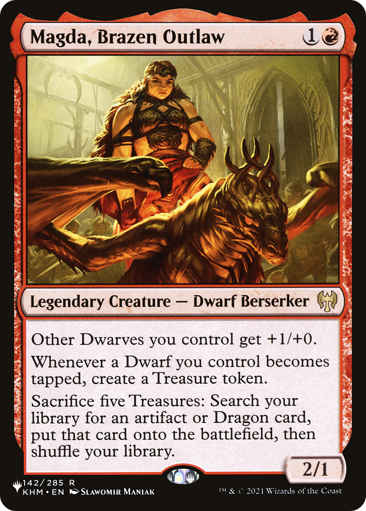 Magda, Brazen Outlaw (KHM) [The List] | Boutique FDB TCG