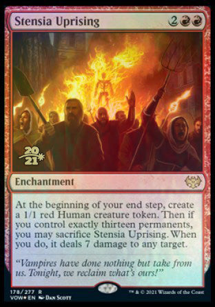 Stensia Uprising [Innistrad: Crimson Vow Prerelease Promos] | Boutique FDB TCG