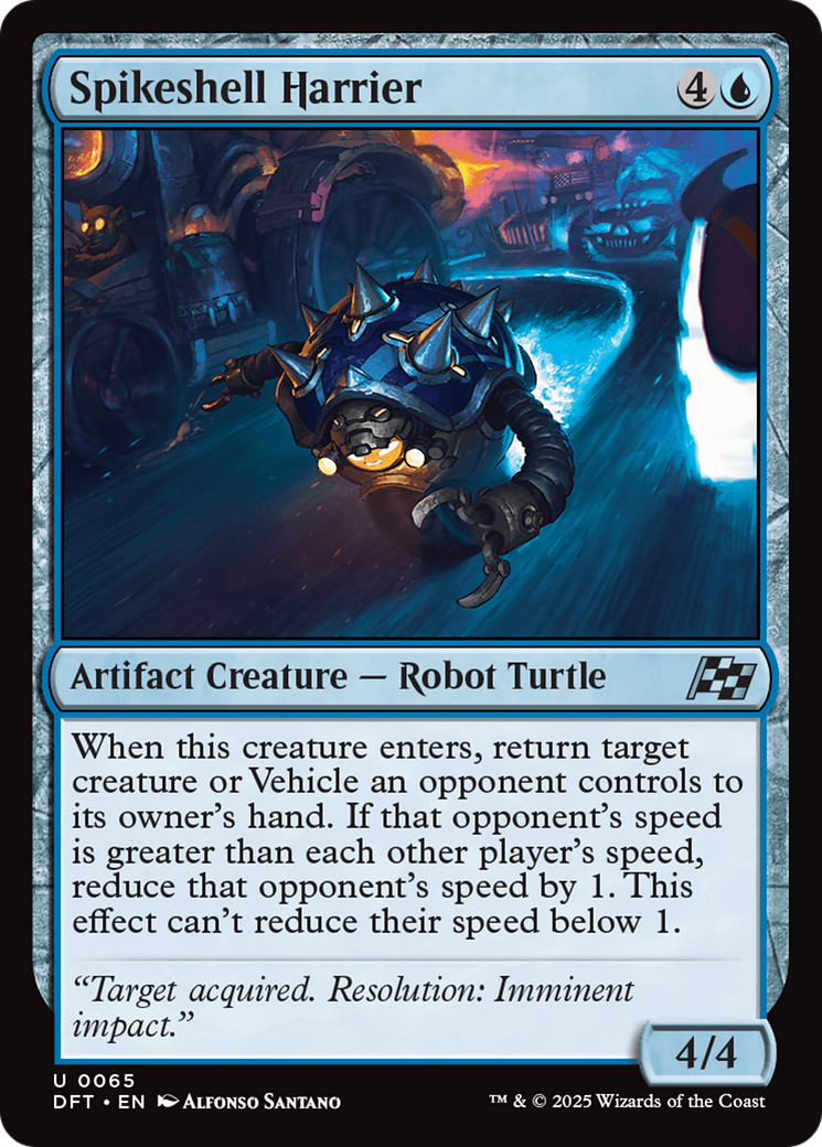 Spikeshell Harrier [Aetherdrift] | Boutique FDB TCG