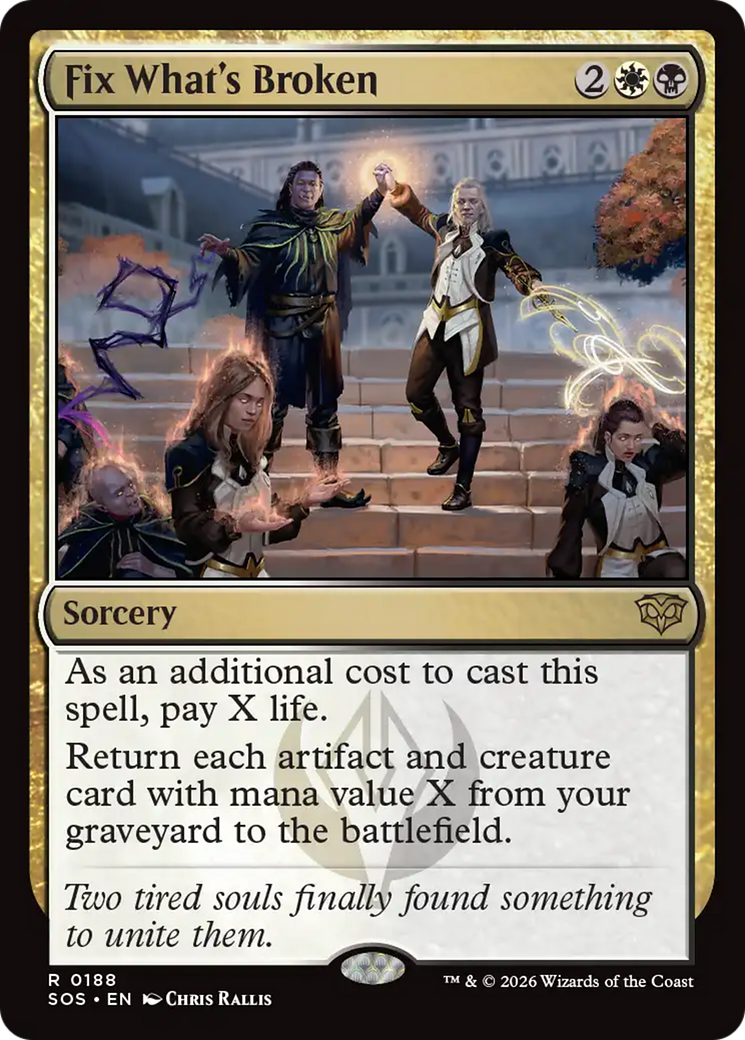 Fix What's Broken [Secrets of Strixhaven] | Boutique FDB TCG