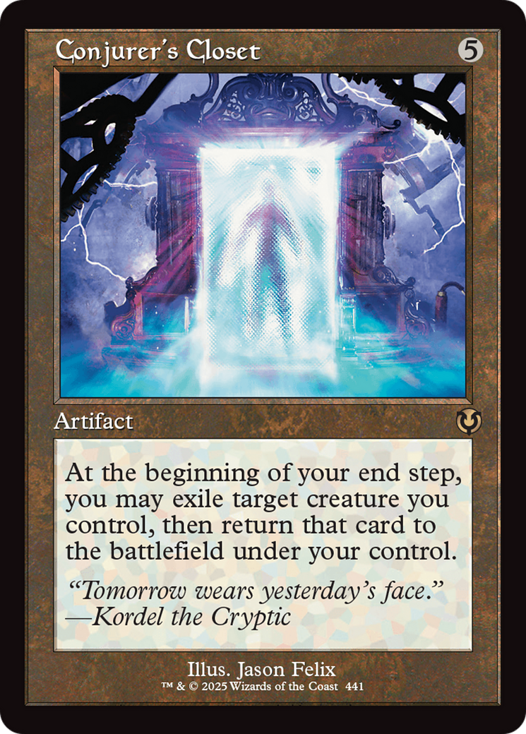 Conjurer's Closet (Retro Frame) [Innistrad Remastered] | Boutique FDB TCG