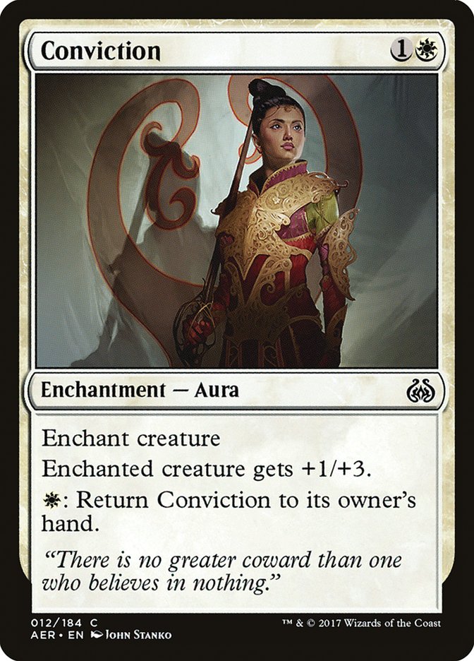 Conviction [Aether Revolt] | Boutique FDB TCG