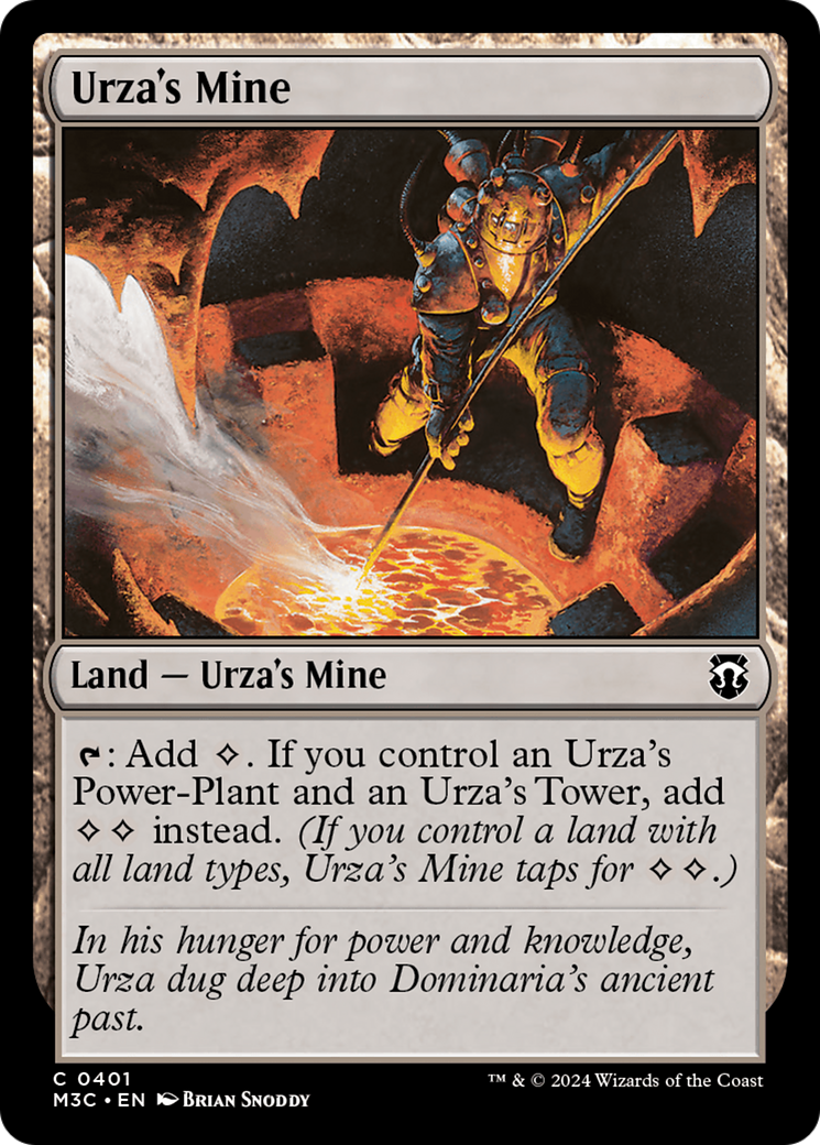 Urza's Mine (Ripple Foil) [Modern Horizons 3 Commander] | Boutique FDB TCG