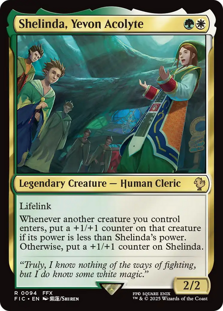 Shelinda, Yevon Acolyte [FINAL FANTASY Commander] | Boutique FDB TCG