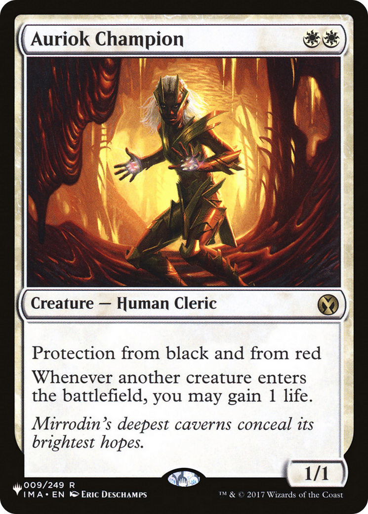 Auriok Champion [The List] | Boutique FDB TCG