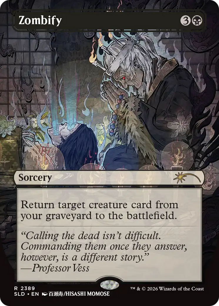 Zombify (2389) [Secret Lair Drop] | Boutique FDB TCG