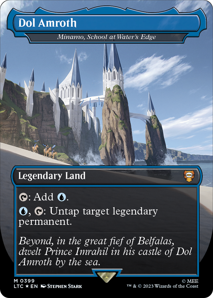 Dol Amroth - Minamo, School at Water's Edge (Surge Foil Realms and Relics) [The Lord of the Rings: Tales of Middle-Earth Commander] | Boutique FDB TCG