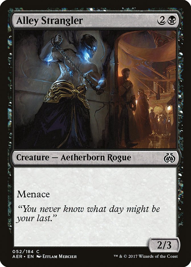 Alley Strangler [Aether Revolt] | Boutique FDB TCG