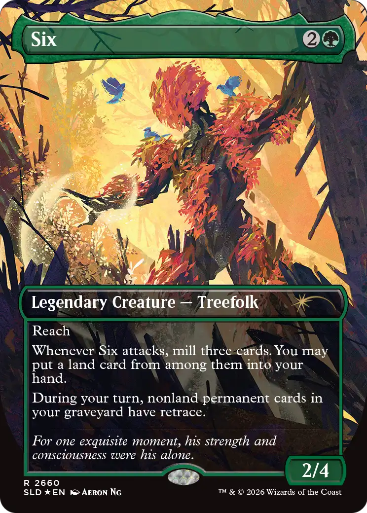 Six [Secret Lair Drop Series] | Boutique FDB TCG