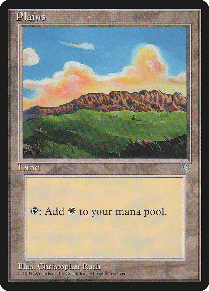 Plains (Eyes Bottom Left) [Ice Age] | Boutique FDB TCG