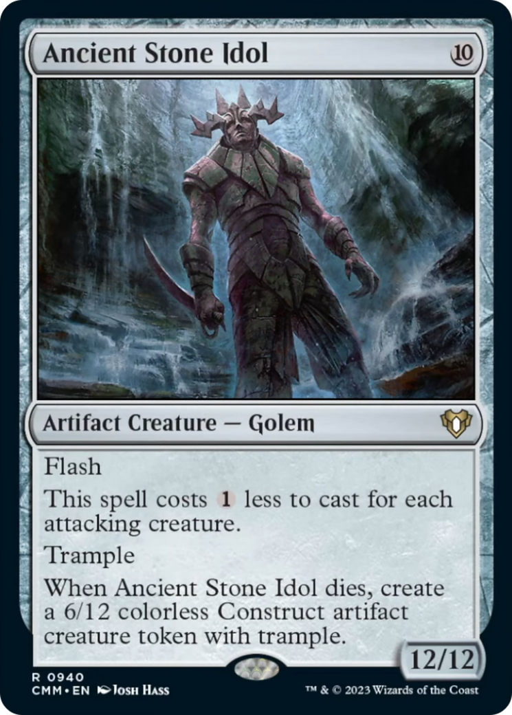 Ancient Stone Idol [Commander Masters] | Boutique FDB TCG