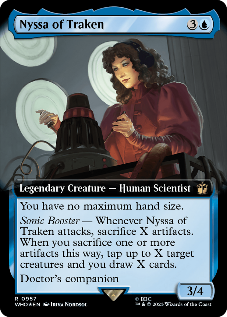 Nyssa of Traken (Extended Art) (Surge Foil) [Doctor Who] | Boutique FDB TCG