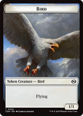 Inkling // Bird Double-Sided Token [Tarkir: Dragonstorm Commander Tokens] | Boutique FDB TCG