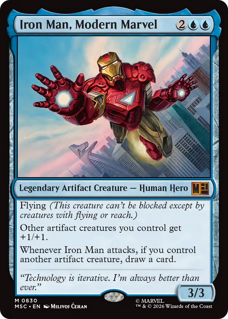 Iron Man, Modern Marvel [Marvel Super Heroes Commander] | Boutique FDB TCG