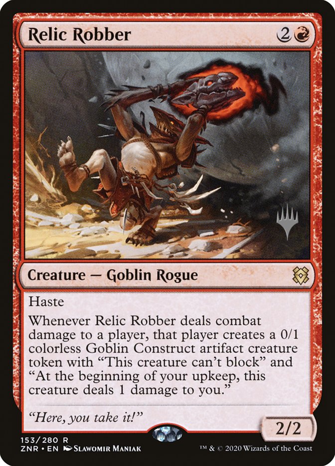 Relic Robber (Promo Pack) [Zendikar Rising Promos] | Boutique FDB TCG