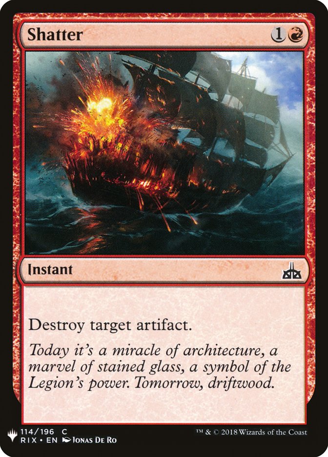 Shatter [Mystery Booster] | Boutique FDB TCG