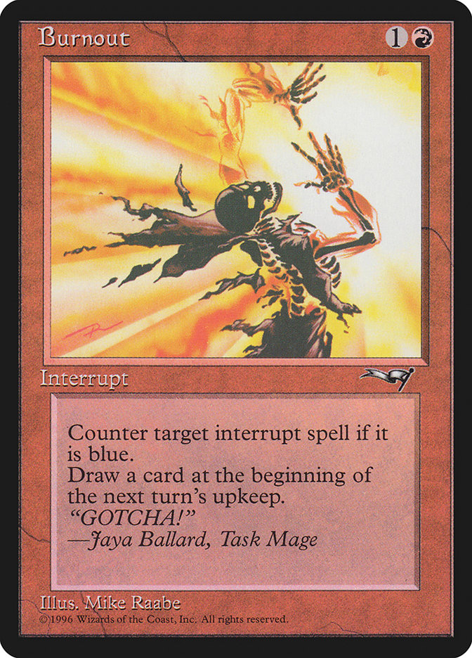 Burnout [Alliances] | Boutique FDB TCG