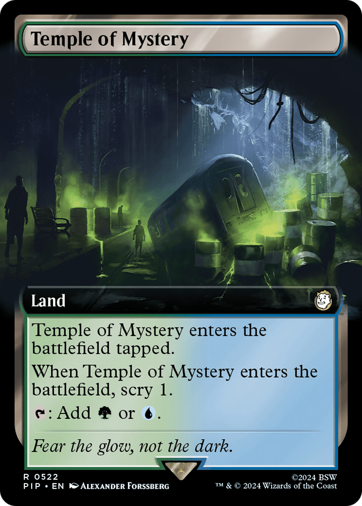 Temple of Mystery (Extended Art) [Fallout] | Boutique FDB TCG