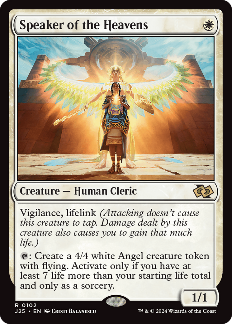 Speaker of the Heavens [Foundations Jumpstart] | Boutique FDB TCG